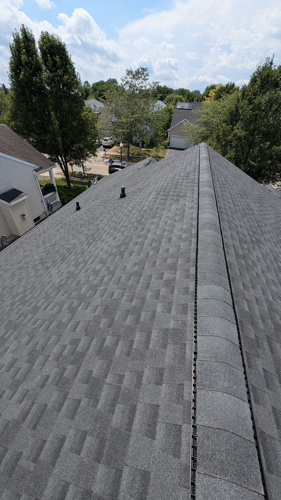 New construction roofing project in Grove City OH